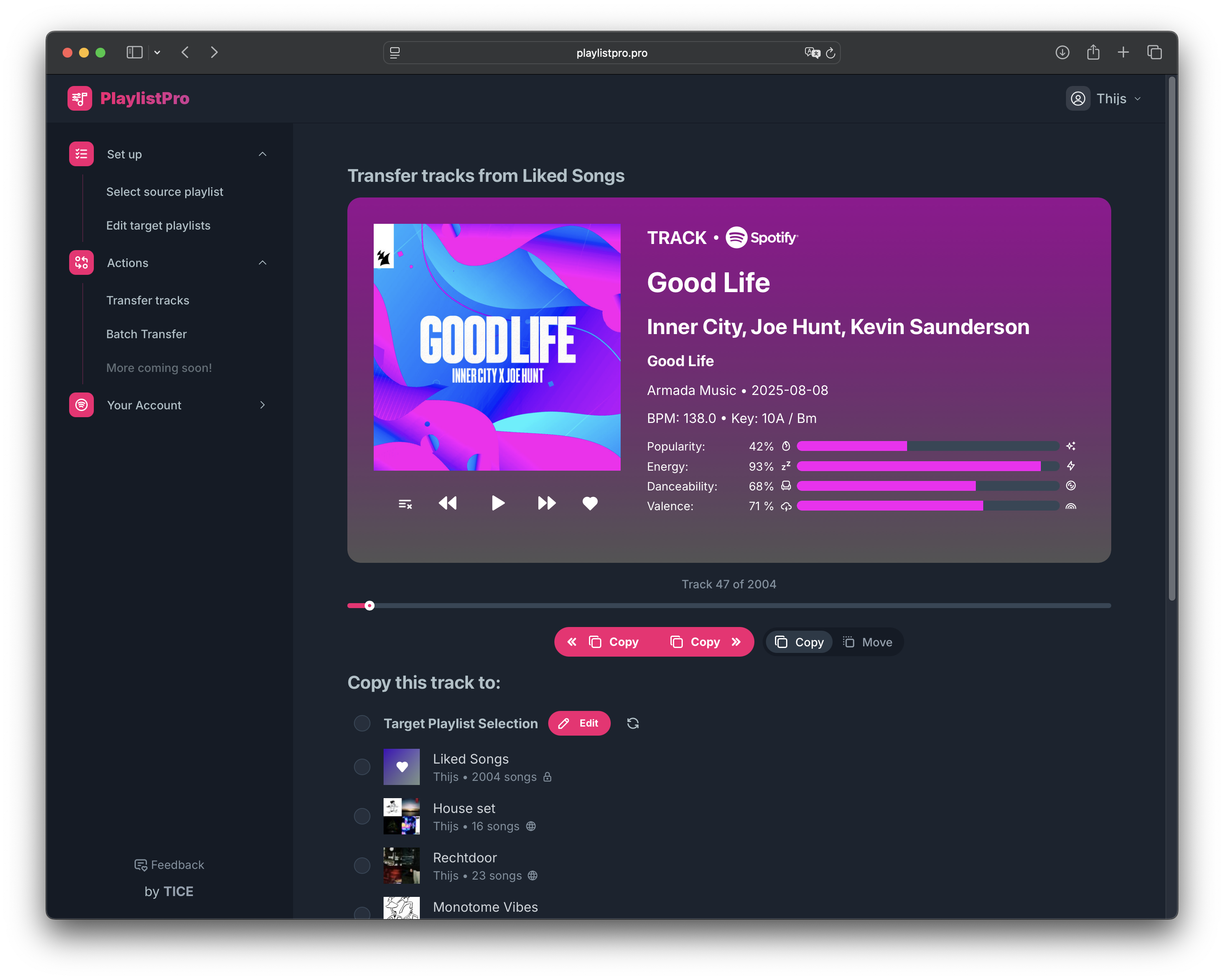 Divide for Spotify screenshot